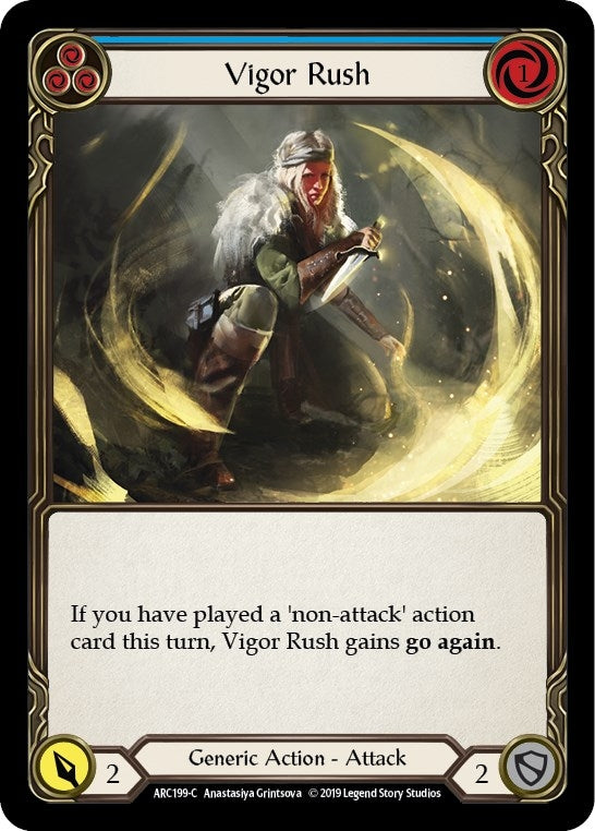 Vigor Rush Blue (ARC199) [ARC]