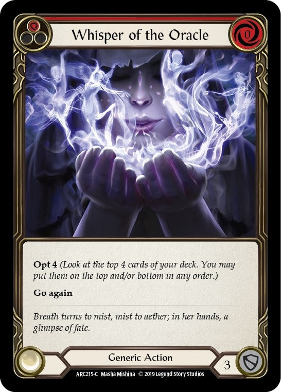 Whisper of the Oracle Red (ARC215) [ARC]
