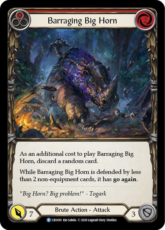 Barraging Big Horn Red (CRU010) [CRU]