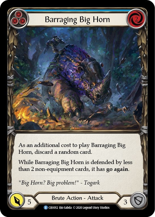 Barraging Big Horn Blue (CRU012) [CRU]
