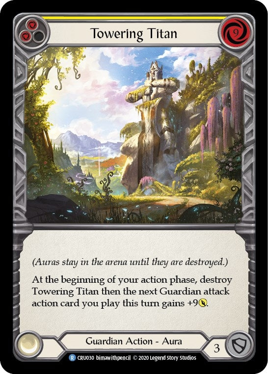 Towering Titan Yellow (CRU030) [CRU]