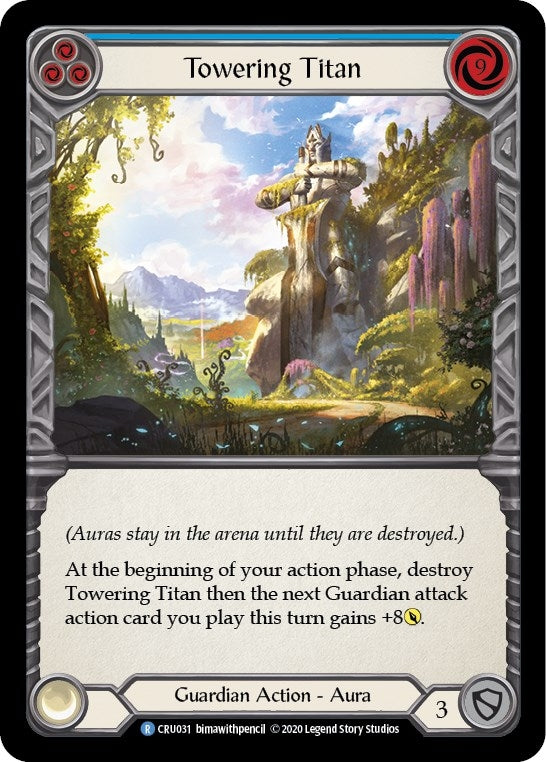 Towering Titan Blue (CRU031) [CRU]