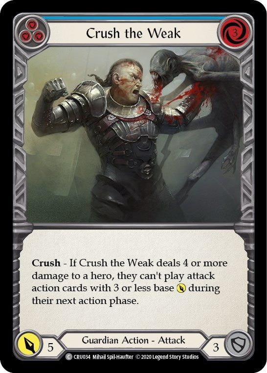 Crush the Weak Blue (CRU034) [CRU]