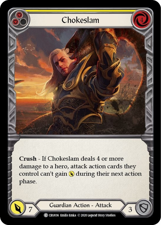Chokeslam Yellow (CRU036) [CRU]