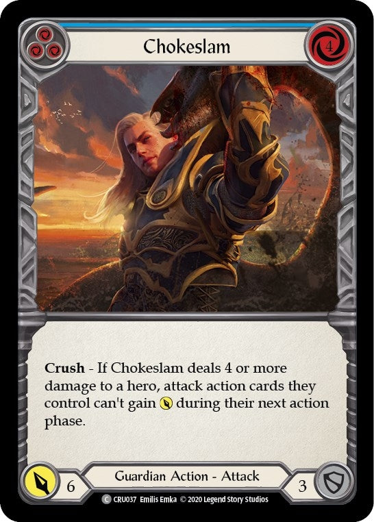 Chokeslam Blue (CRU037) [CRU]