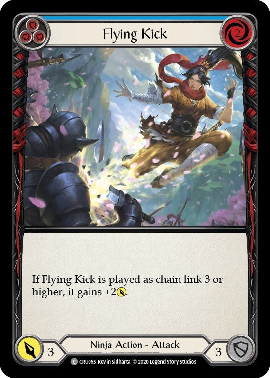 Flying Kick Blue (CRU065) [CRU]