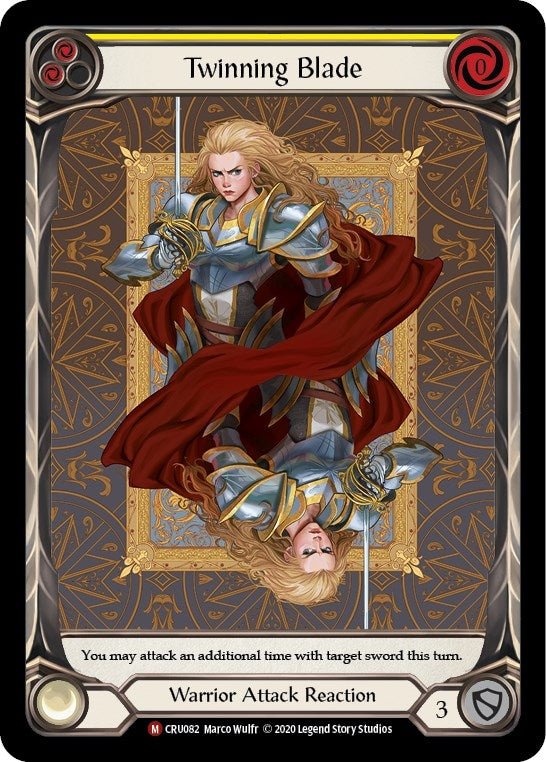 Twinning Blade Extended Art (CRU082) [CRU]