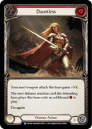 Dauntless (Red) (Rainbow Foil) [CRU085-RF] Unlimited Rainbow Foil
