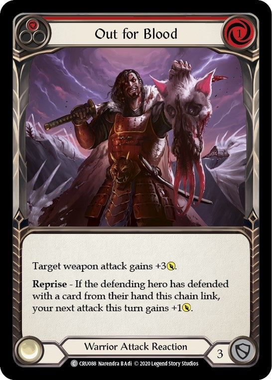Out for Blood Red (CRU088) [CRU]