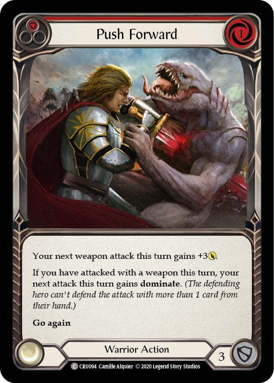 Push Forward Red (CRU094) [CRU]