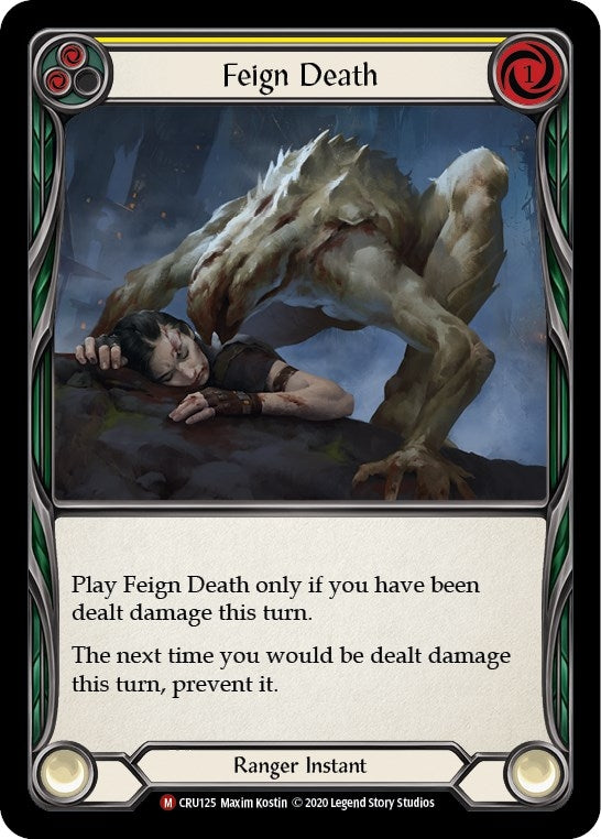 Feign Death (Rainbow Foil) [CRU125-RF] Unlimited Rainbow Foil