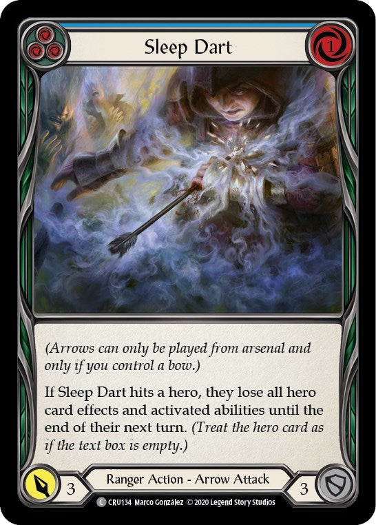 Sleep Dart Blue (CRU134) [CRU]