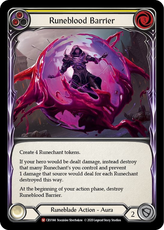 Runeblood Barrier (CRU144) [CRU]