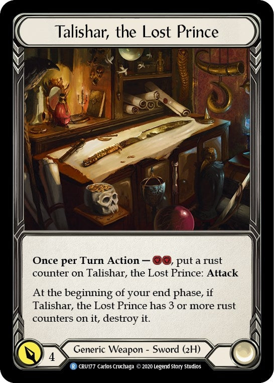 Talishar the Lost Prince (CRU177) [CRU]