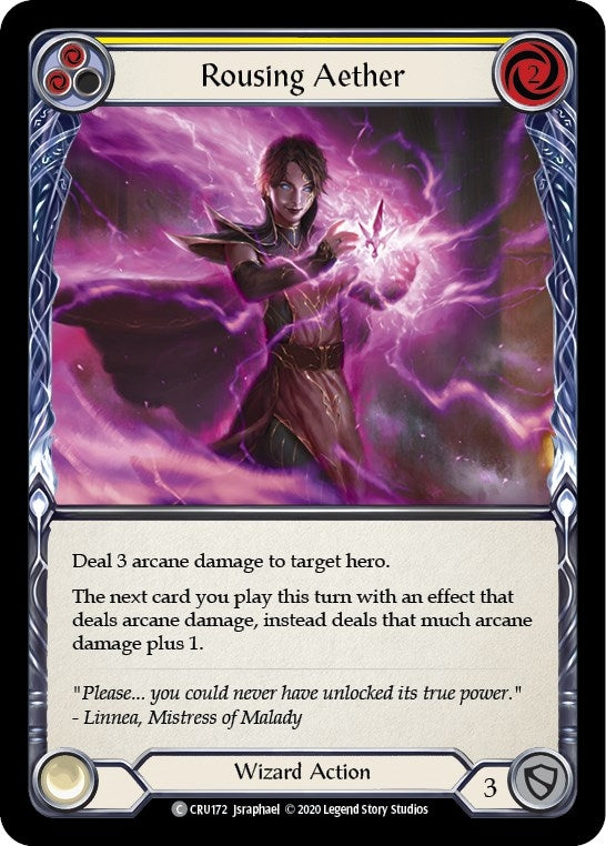 Rousing Aether Yellow (CRU172) [CRU]