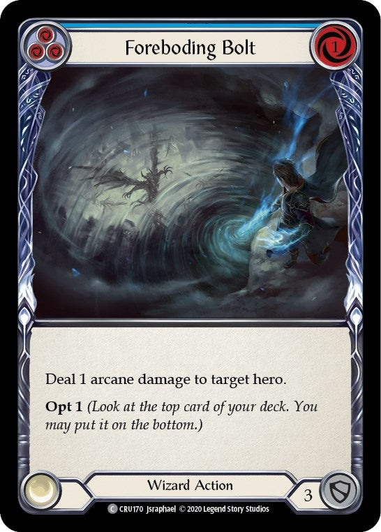 Foreboding Bolt Blue (CRU170) [CRU]