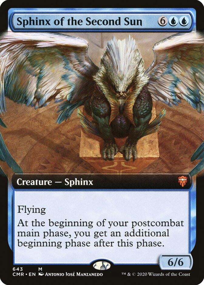 Sphinx of the Second Sun Extended Art (643) [CMR]