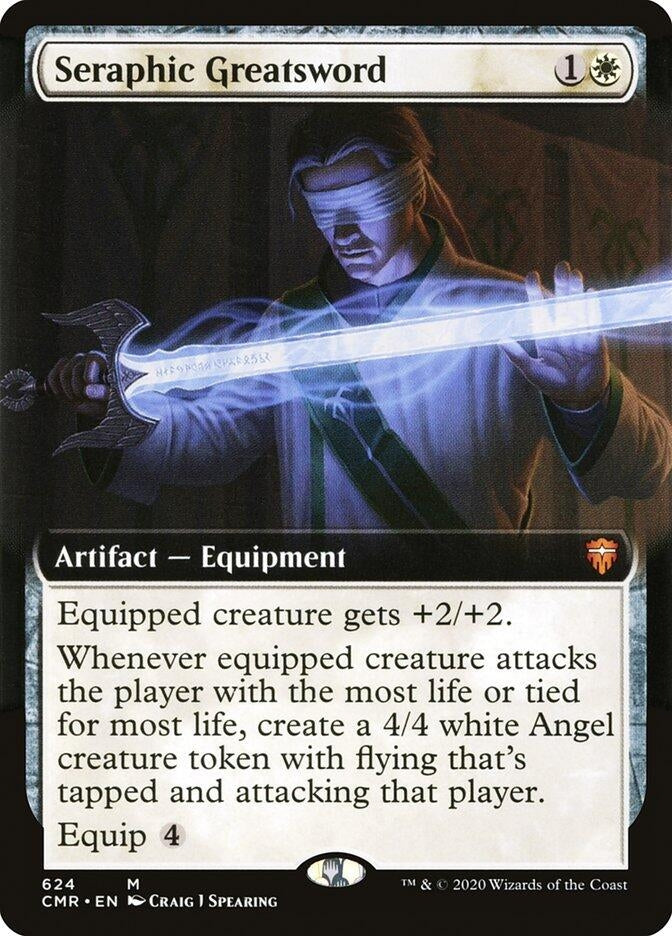 Seraphic Greatsword Extended Art (624) [CMR]