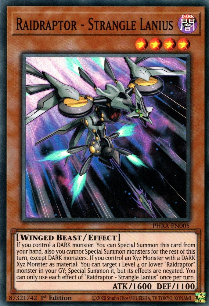 Raidraptor Strangle Lanius (PHRA-EN005) [PHRA]