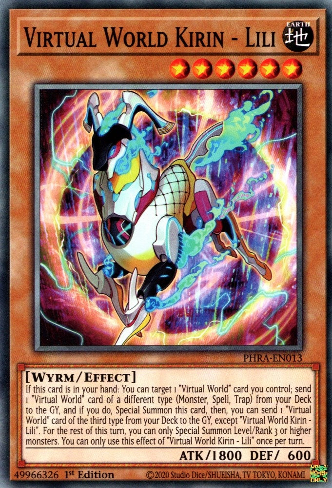 Virtual World Kirin Lili (PHRA-EN013) [PHRA]