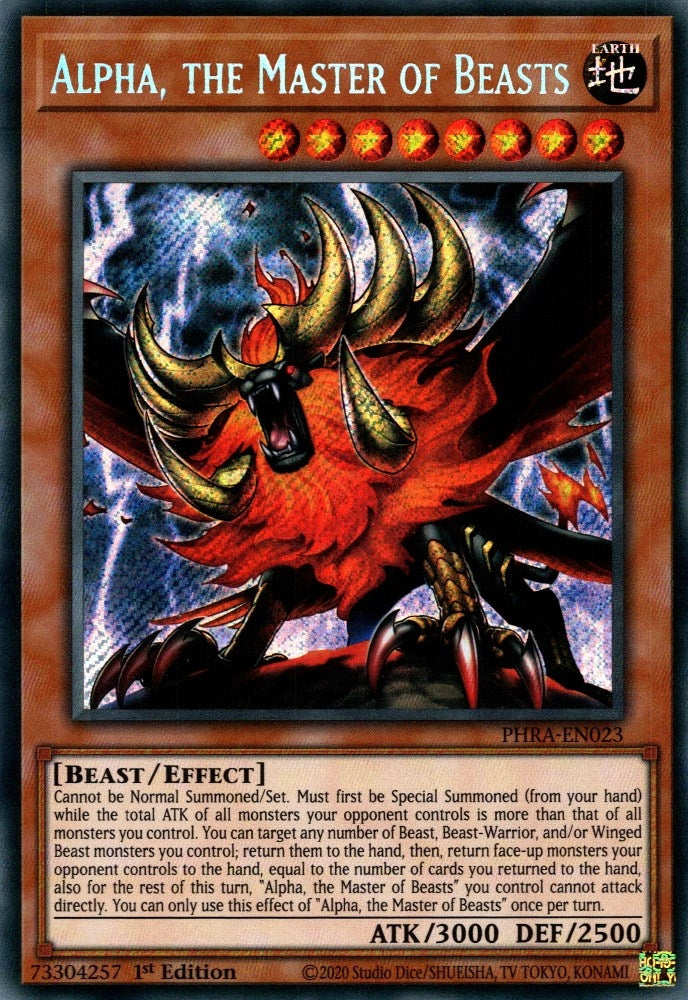 Alpha the Master of Beasts (PHRA-EN023) [PHRA]