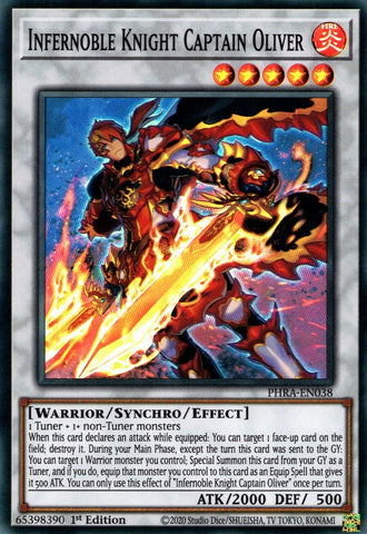 Infernoble Knight Captain Oliver (PHRA-EN038) [PHRA]