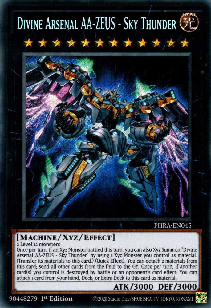 Divine Arsenal AA ZEUS Sky Thunder (PHRA-EN045) [PHRA]