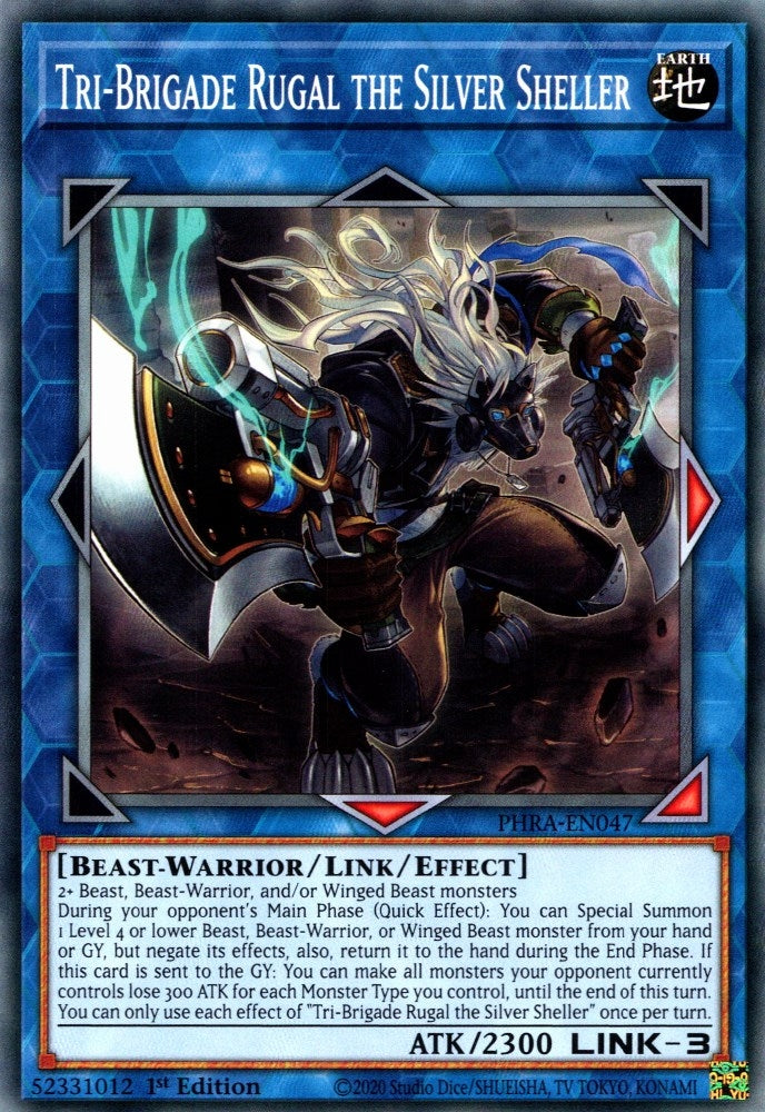 Tri Brigade Rugal the Silver Sheller (PHRA-EN047) [PHRA]