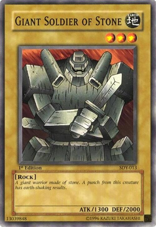 Giant Soldier of Stone (SDY-013)