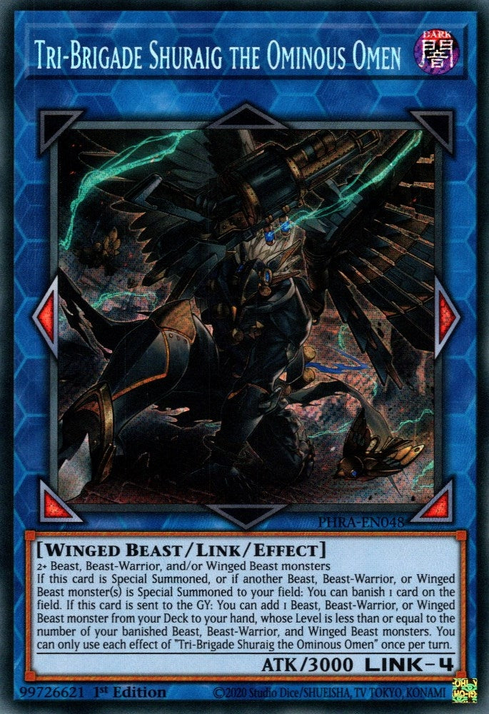 Tri Brigade Shuraig the Ominous Omen (PHRA-EN048) [PHRA]