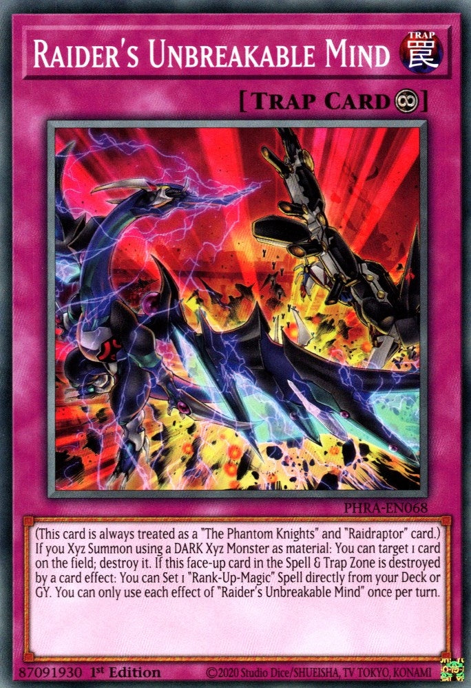 Raiders Unbreakable Mind (PHRA-EN068) [PHRA]