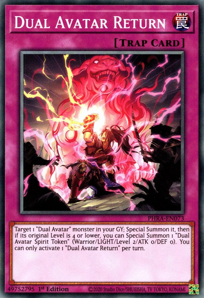 Dual Avatar Return (PHRA-EN073) [PHRA]