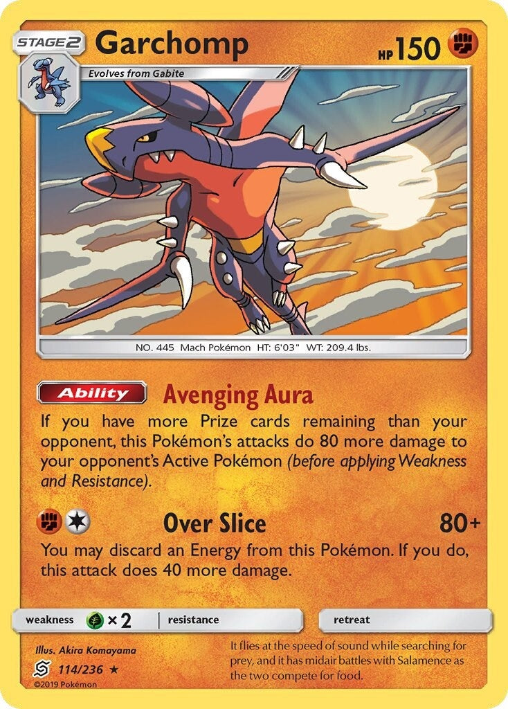 Garchomp 114 236 SM Unified Minds (114/236) [PR]