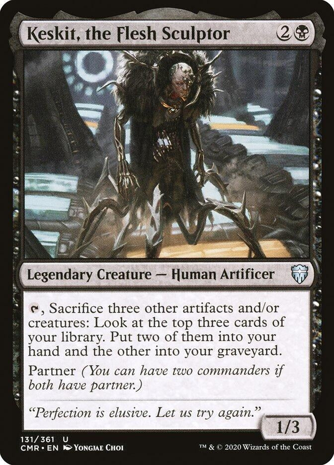 Keskit the Flesh Sculptor (131) [CMR]