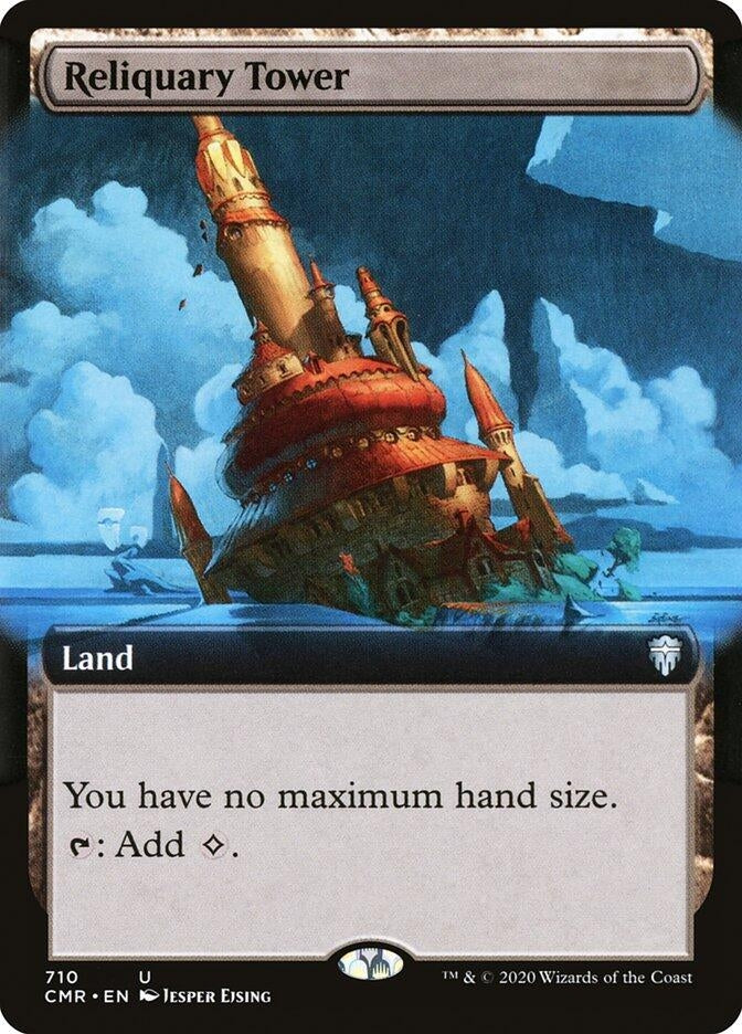 Reliquary Tower Extended Art (710) [CMR]