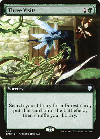 Three Visits Extended Art (686) [CMR]