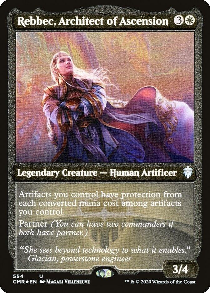 Rebbec Architect of Ascension Foil Etched (554) [CMR]