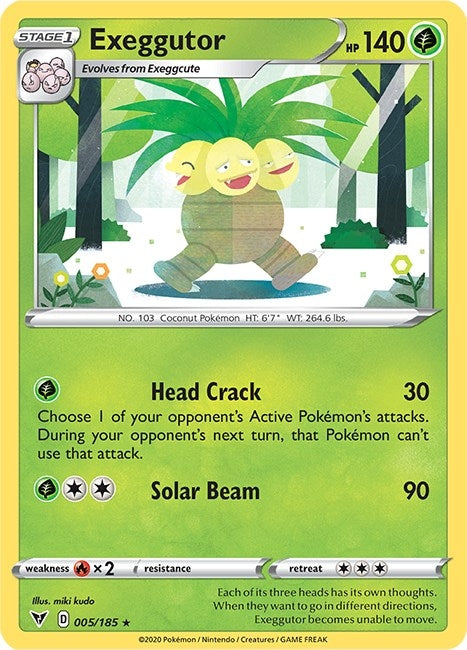 Exeggutor (005/185) [SWSH04]