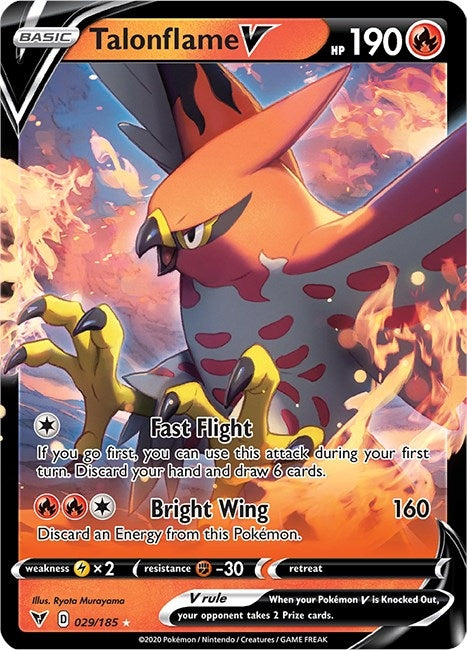 Talonflame V (029/185) [SWSH04]