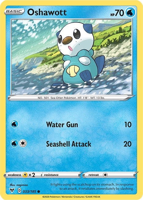 Oshawott (033/185) [SWSH04]