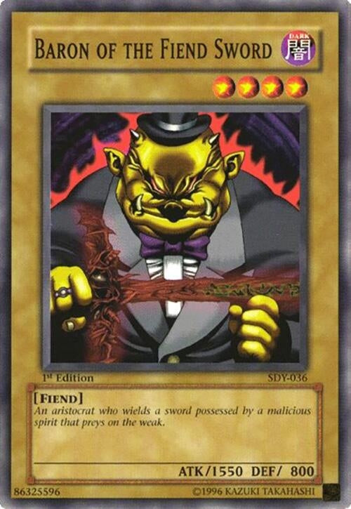 Baron of the Fiend Sword (SDY-036)
