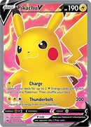 Pikachu V Full Art (170/185) [SWSH04]