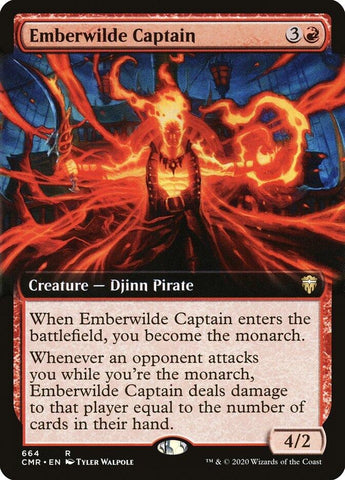 Emberwilde Captain Extended Art (664) [CMR]