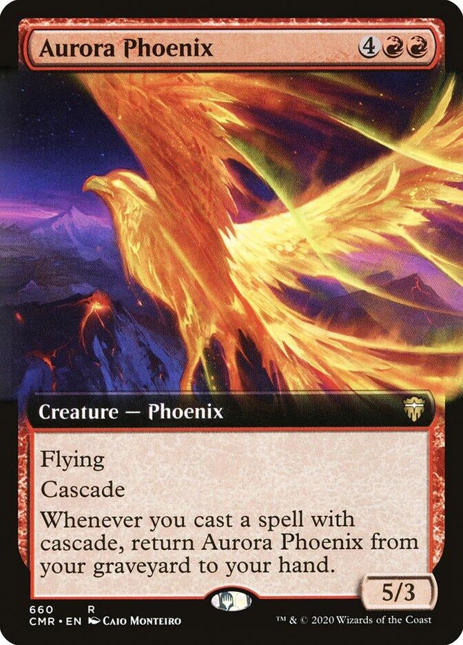 Aurora Phoenix Extended Art (660) [CMR]