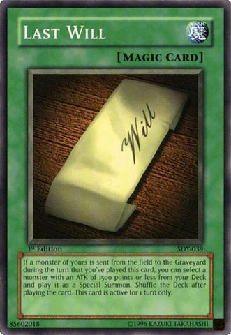 Last Will (SDY-039)