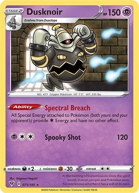Dusknoir (071/185) [SWSH04]