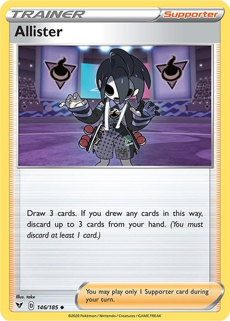 Allister (146/185) (SWSH04: Vivid Voltage)