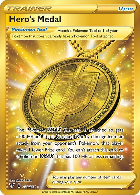 Heros Medal Secret (201/185) [SWSH04]