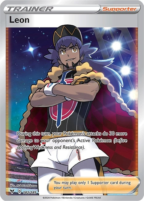 Leon Full Art (182/185) [SWSH04]
