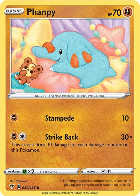 Phanpy (086/185) [SWSH04]